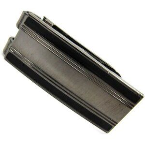 Vintage Black Stripe Chrome Money Clip Men Wallet ID Credit Card Holder